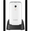 CELLULARE SAIET SCUDO TRE BIANCO GSM Quad Band con tasti e caratteri grandi, tasto SOS, tasto di EXTRA AMPLIFICAZIONE AUDIO, SUONERIA AMPLIFICATA